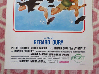 LA SVIGNATA / The Escape ITALIAN LOCANDINA (27.5"x13") POSTER 1978 Movie posters