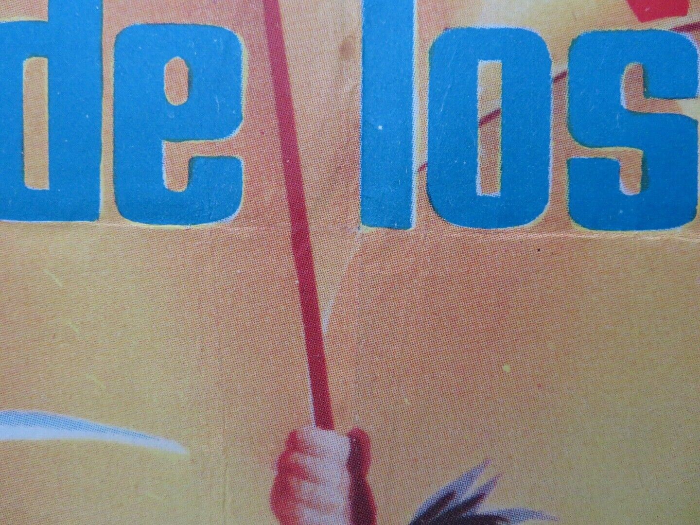 LA TEMPESTAD / TEMPEST SPANISH ROLLED POSTER SILVANA MANGANO VAN HEFLIN 1958 Movie posters