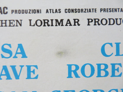 LA TENTAZIONE E IL PECCATO ITALIAN LOCANDINA POSTER VANESSA REDGRAVE 1975 Rendezvous Cinema Movie posters