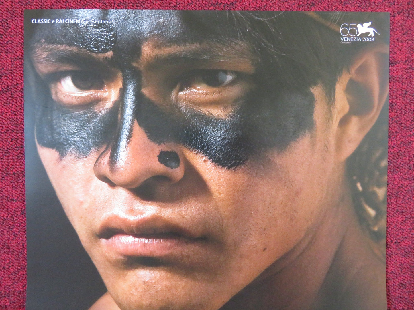 LA TERRA DEGLI UOMINI ROSSI ITALIAN LOCANDINA POSTER CLAUDIO SANTAMARIA 2008 Rendezvous Cinema Movie posters