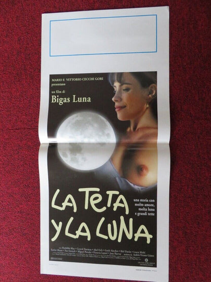 LA TETA Y LA LUNA ITALIAN LOCANDINA (27.5"x13") POSTER BIEL DURAN MATHILDA MAY - Rendezvous Cinema