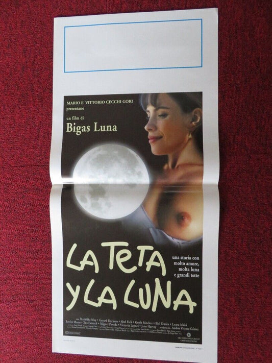 LA TETA Y LA LUNA ITALIAN LOCANDINA (27.5"x13") POSTER BIEL DURAN MATHILDA MAY - Rendezvous Cinema