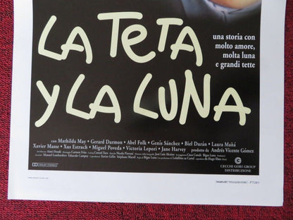 LA TETA Y LA LUNA ITALIAN LOCANDINA (27.5"x13") POSTER BIEL DURAN MATHILDA MAY - Rendezvous Cinema
