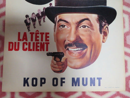 LA TETE DU CLIENT BELGIUM (21"x 14) POSTER JEAN POIRET MICHEL SERRAULT 1965 Movie posters