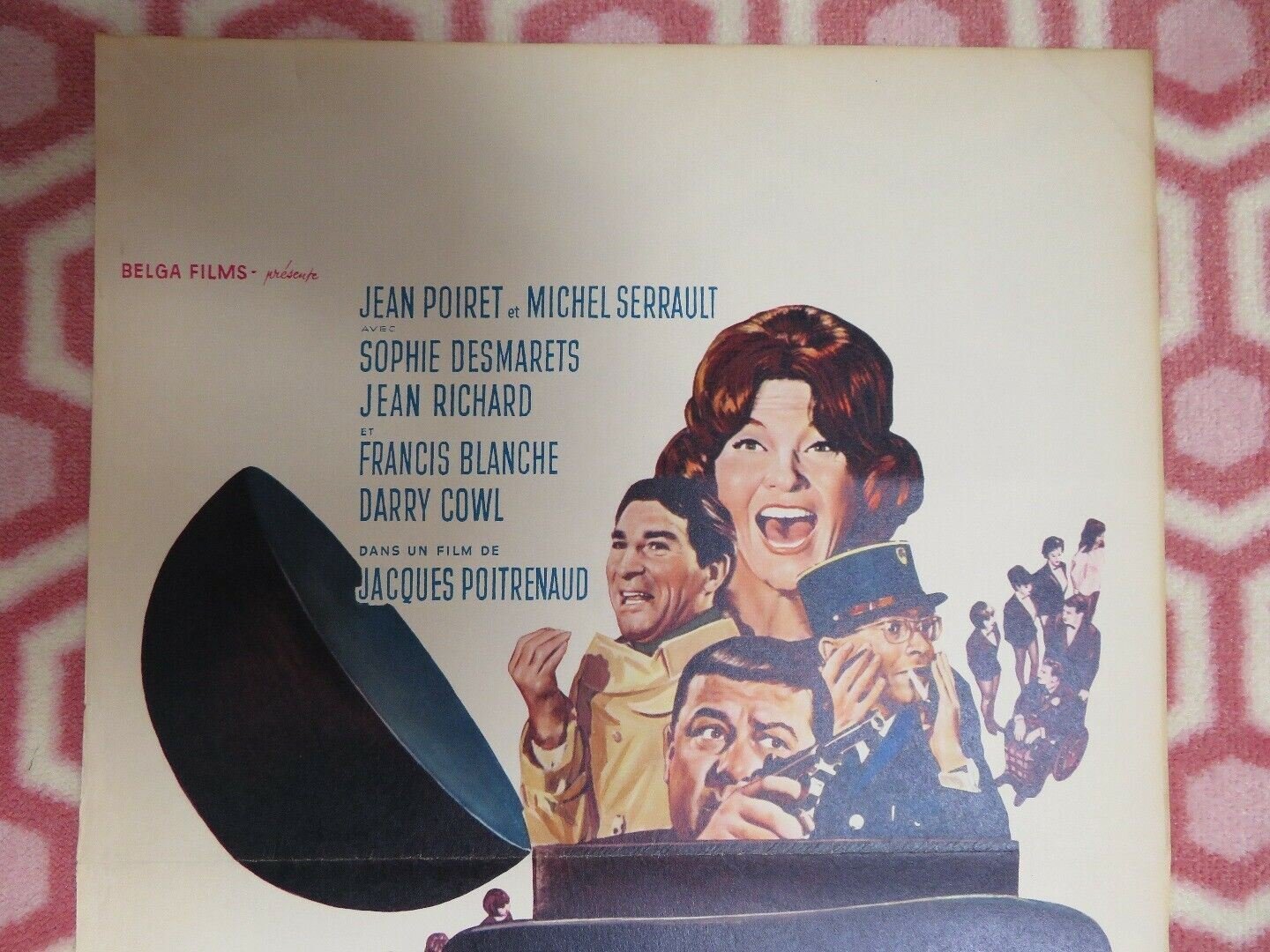 LA TETE DU CLIENT BELGIUM (21"x 14) POSTER JEAN POIRET MICHEL SERRAULT 1965 Movie posters