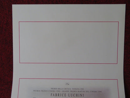 LA TIMIDA ITALIAN LOCANDINA (27.5"x13") POSTER CHRISTIAN VINCENT 1990 Movie posters