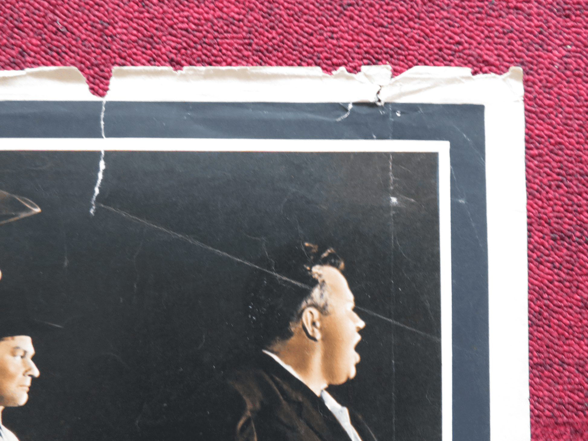 LA TRAGEDIA DEL RIO GRANDE ITALIAN FOTOBUSTA POSTER J. CHANDLER ORSON WELLES '57 Rendezvous Cinema Movie posters