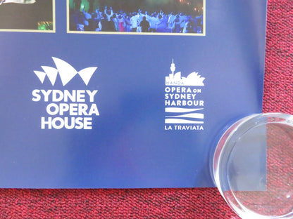 LA TRAVIATA ON SYDNEY HARBOUR UK QUAD ROLLED POSTER EMMA MATTHEWS 2012 Rendezvous Cinema Movie posters