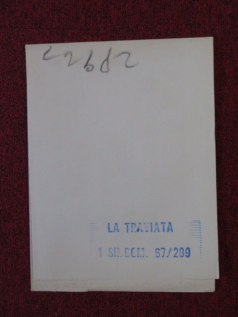 LA TRAVIATA ONE FOLDED US ONE SHEET POSTER ANNA MOFFO GINO BECHI 1967 Movie posters