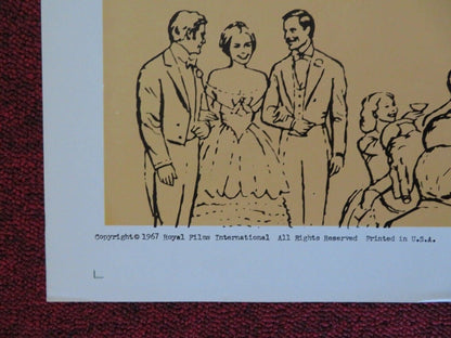 LA TRAVIATA ONE FOLDED US ONE SHEET POSTER ANNA MOFFO GINO BECHI 1967 Movie posters