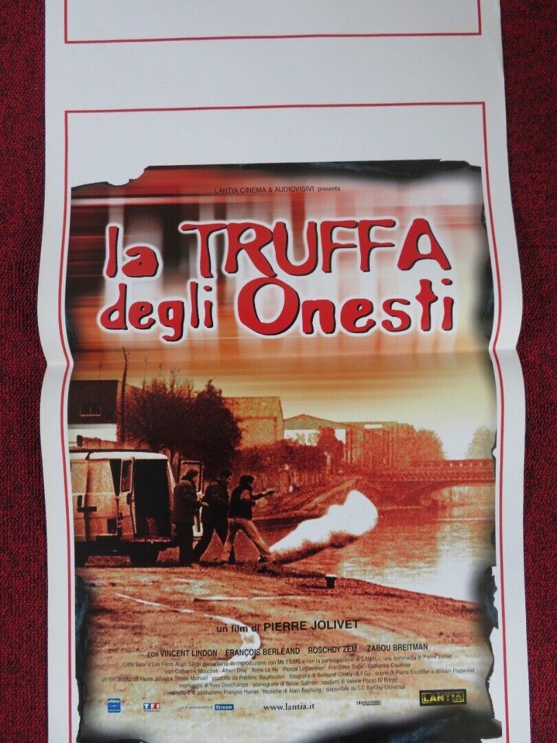 LA TRUFFA DEGLI ONESTI ITALIAN LOCANDINA (27.5"x13") POSTER VINCENT LINDON 1999 Movie posters
