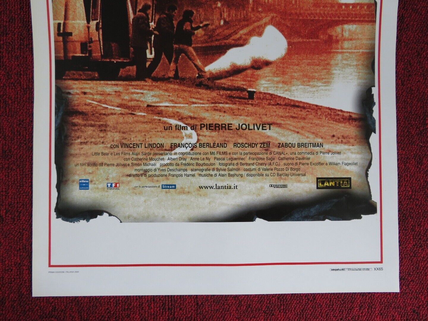 LA TRUFFA DEGLI ONESTI ITALIAN LOCANDINA (27.5"x13") POSTER VINCENT LINDON 1999 Movie posters