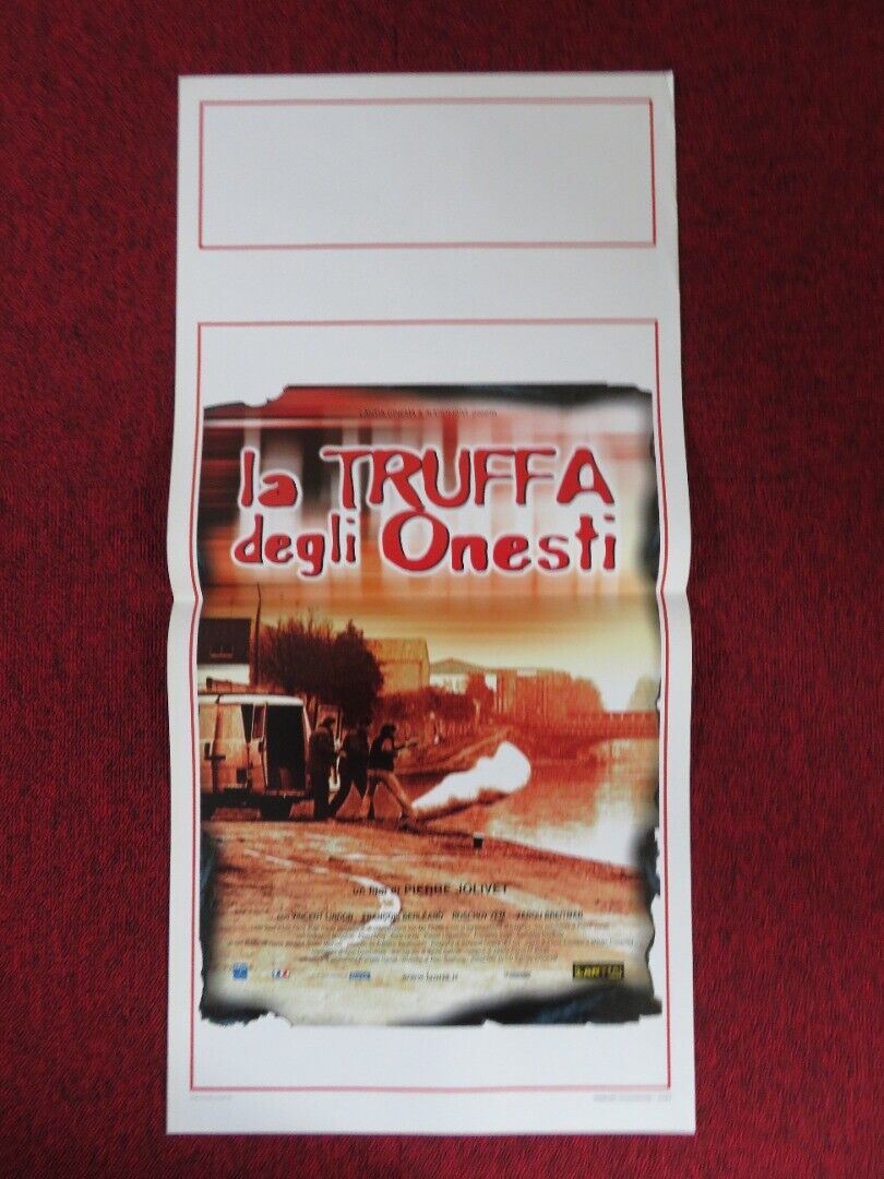 LA TRUFFA DEGLI ONESTI ITALIAN LOCANDINA (27.5"x13") POSTER VINCENT LINDON 1999 Movie posters