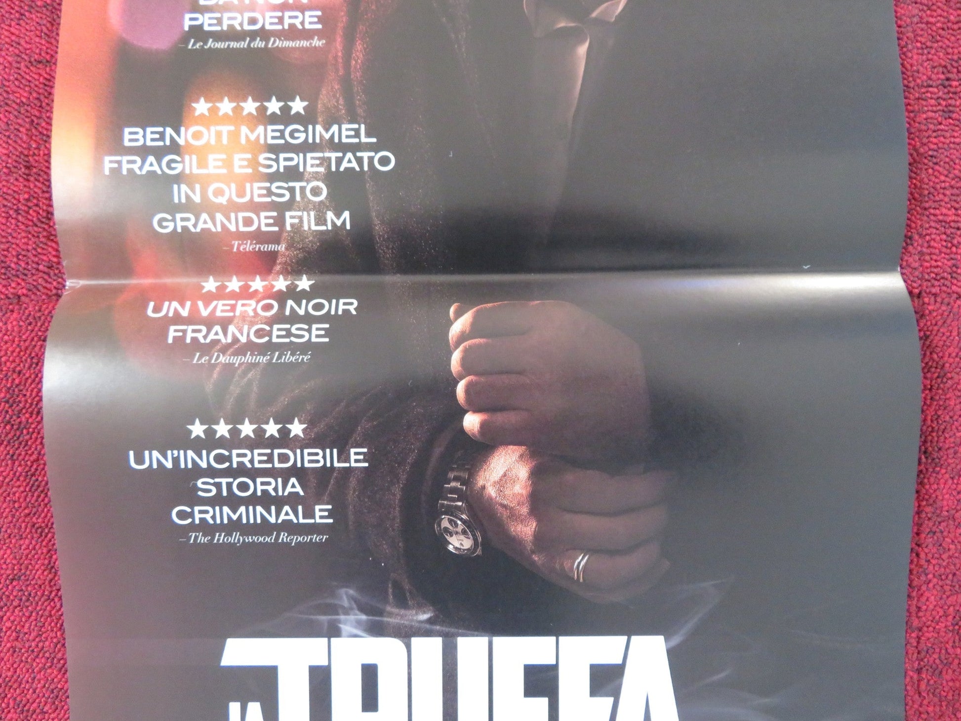 LA TRUFFA DEL SECOLO ITALIAN LOCANDINA POSTER BENOIT MAGIMEL GRINGE 2017 Rendezvous Cinema Movie posters