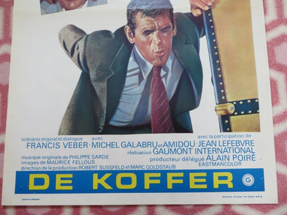 LA VALISE / Man in the Trunk BELGIUM (21.5"x14.5") POSTER MIREILLE DARC 1973 - Rendezvous Cinema