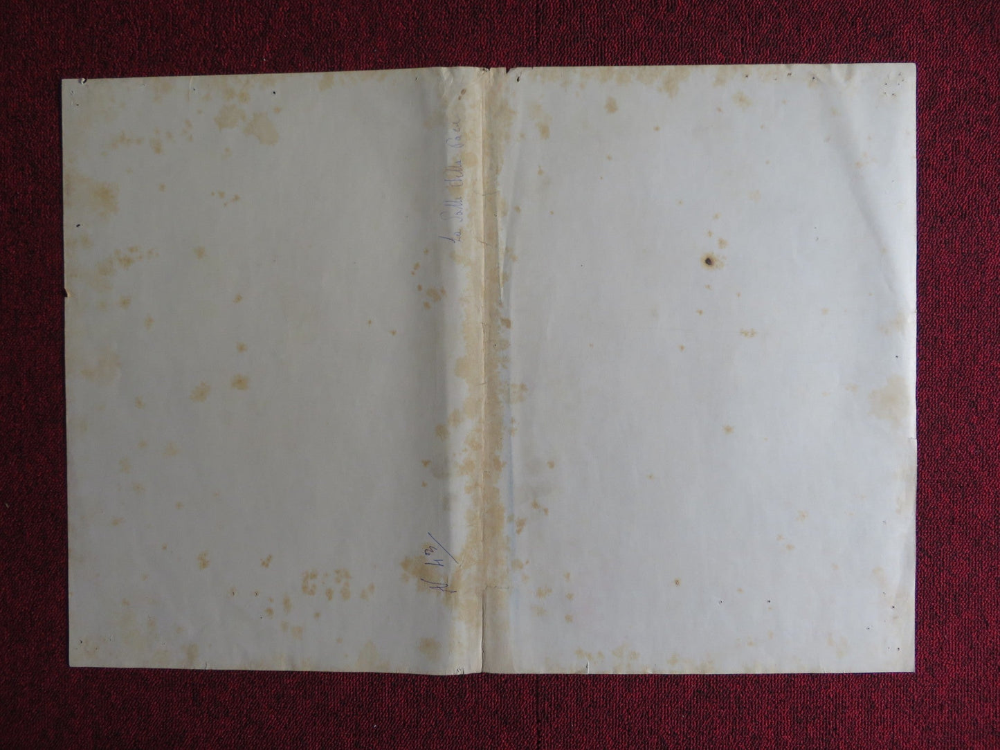 LA VALLE DELLA PACE / VALLEY OF PEACE - B ITALIAN FOTOBUSTA POSTER 1956 Rendezvous Cinema Movie posters