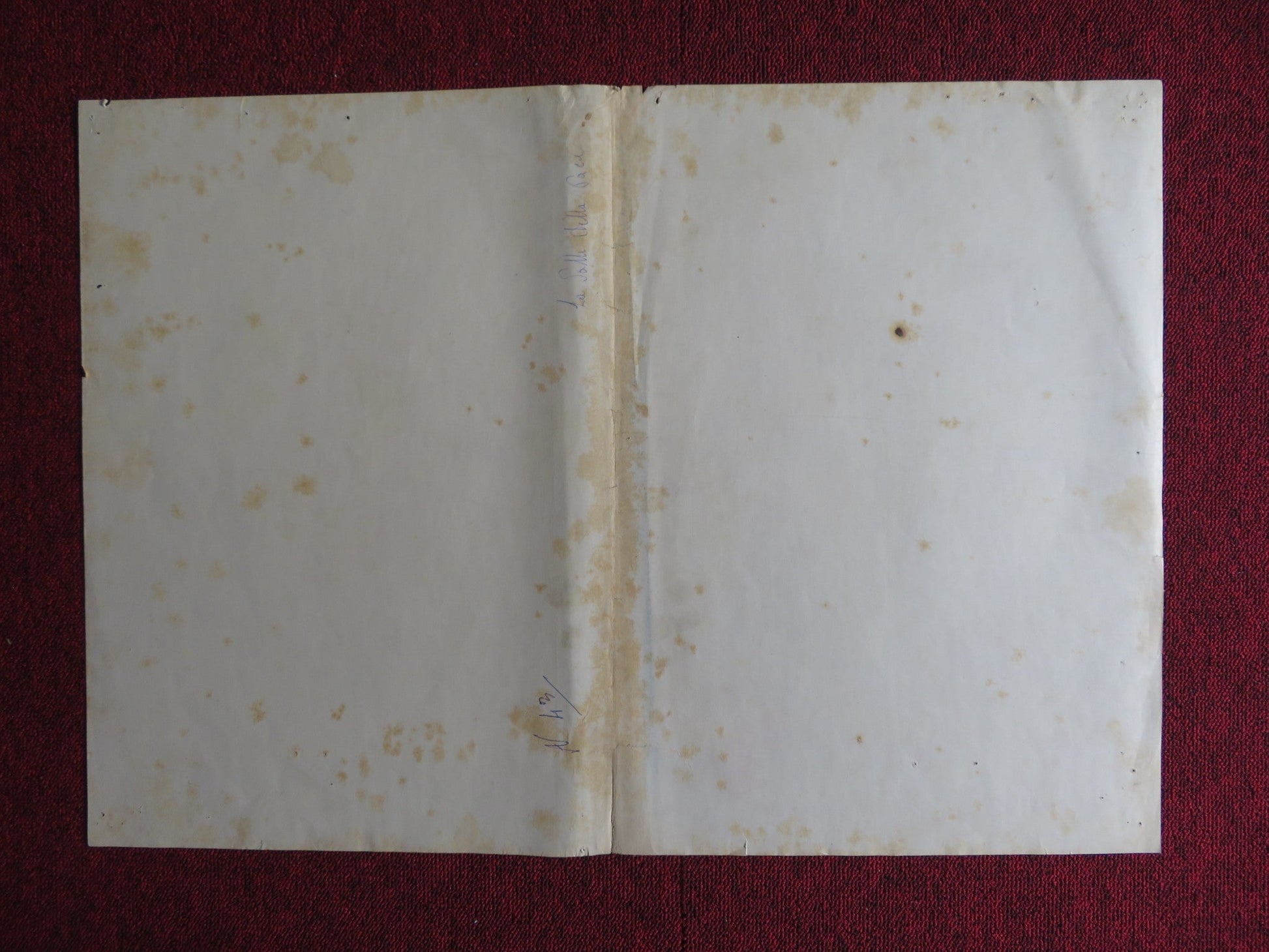 LA VALLE DELLA PACE / VALLEY OF PEACE - B ITALIAN FOTOBUSTA POSTER 1956 Rendezvous Cinema Movie posters