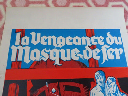 LA VENGEANCE DU MASQUE DE FER BELGIUM (21"x 14") POSTER MICHEL LEMOINE 1961 Movie posters