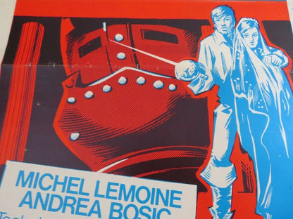 LA VENGEANCE DU MASQUE DE FER BELGIUM (21"x 14") POSTER MICHEL LEMOINE 1961 Movie posters