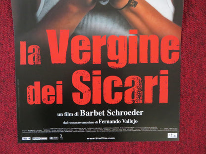 LA VERGINE DEI SICARI ITALIAN LOCANDINA POSTER BARBET SCHROEDER 2000 Rendezvous Cinema Movie posters