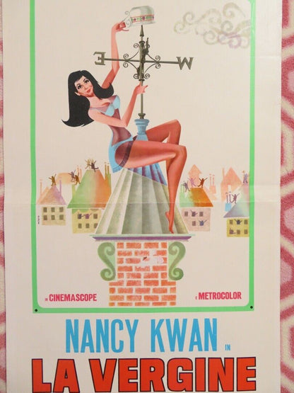 LA VERGINE IN COLLEGIO / Tamahine ITALIAN LOCANDINA (27.5"x 13") POSTER 1964 Movie posters