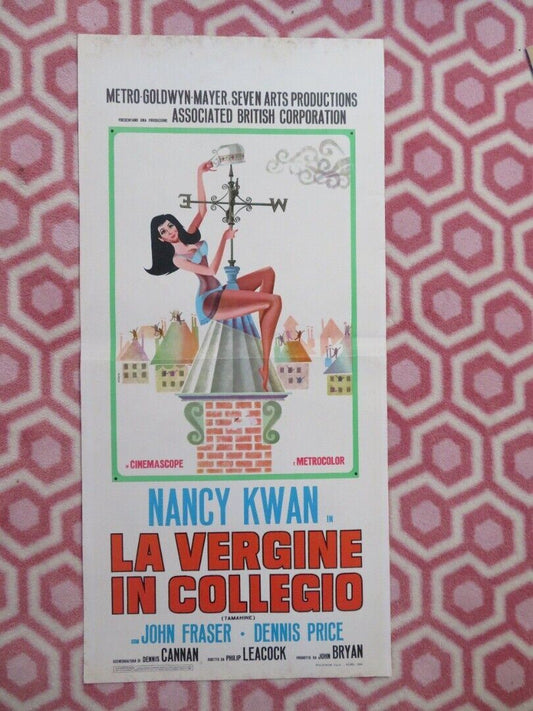 LA VERGINE IN COLLEGIO / Tamahine ITALIAN LOCANDINA (27.5"x 13") POSTER 1964 Movie posters