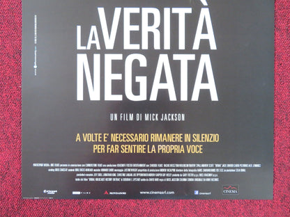 LA VERITA NEGATA ITALIAN LOCANDINA POSTER RACHEL WEISZ TIMOTHY SPALL 2016 Rendezvous Cinema Movie posters