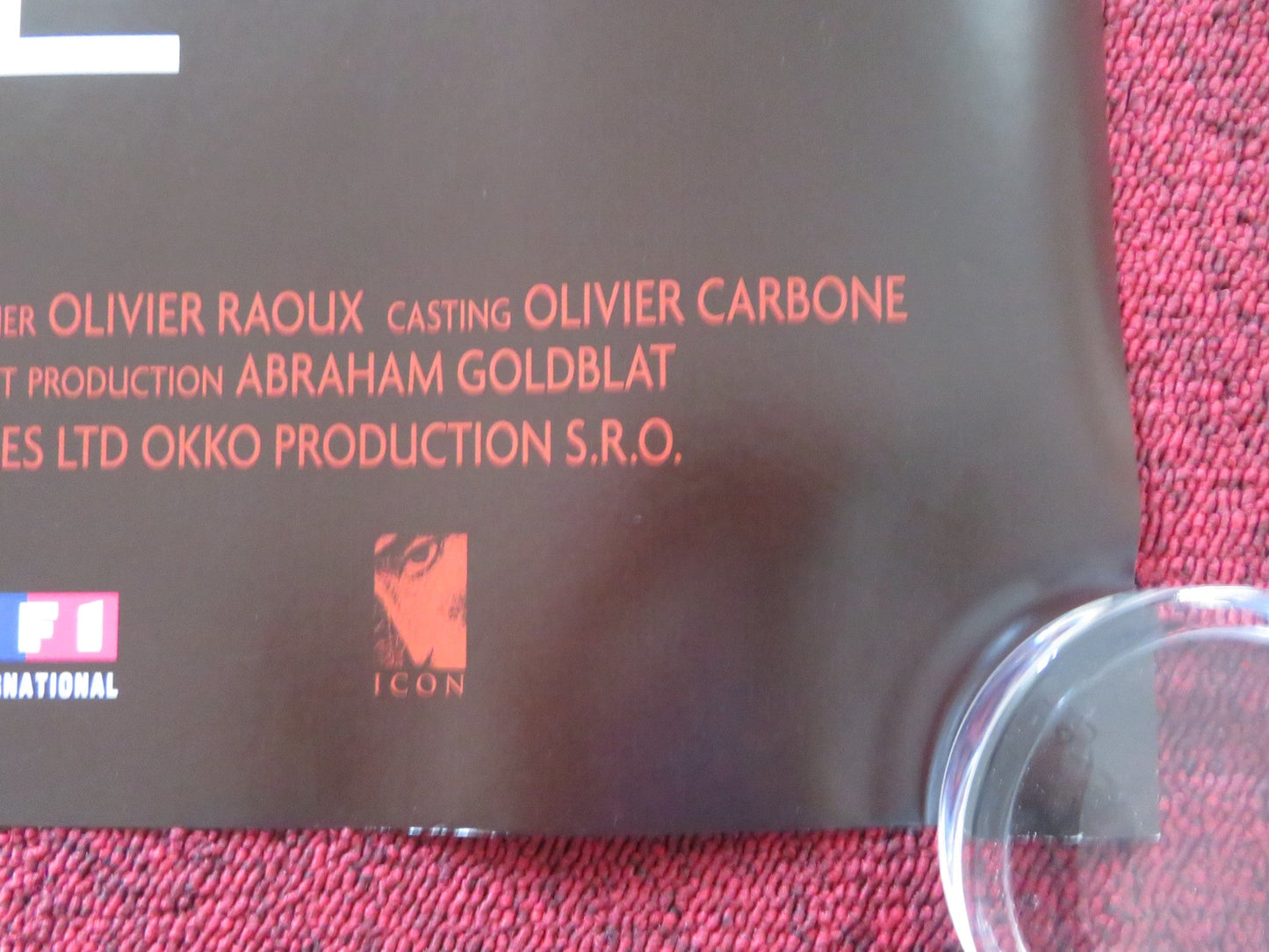 LA VIE EN ROSE UK QUAD (30"x 40") ROLLED POSTER MARION COTILLARD S. TESTUD 2007 Rendezvous Cinema Movie posters