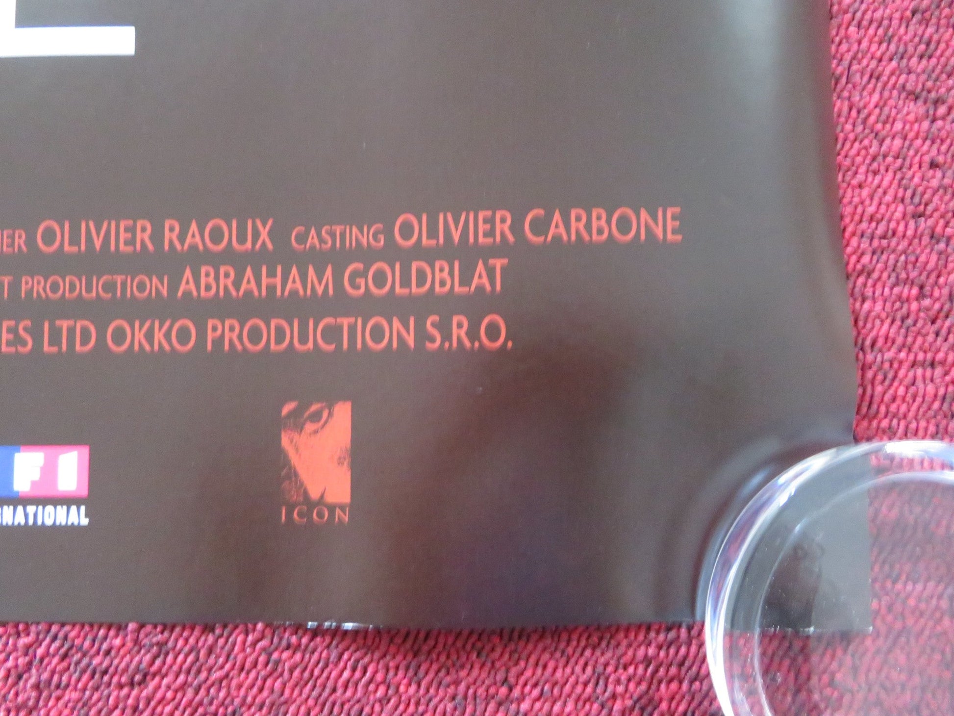 LA VIE EN ROSE UK QUAD (30"x 40") ROLLED POSTER MARION COTILLARD S. TESTUD 2007 Rendezvous Cinema Movie posters