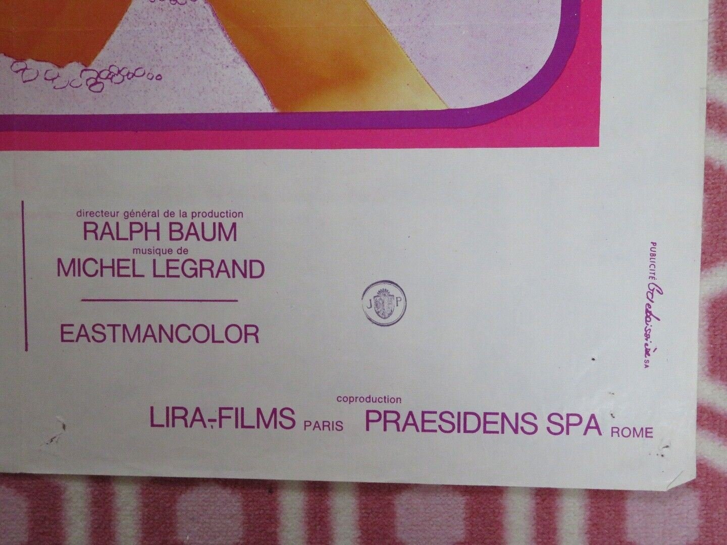 LA VIELLE FILLE/ THE OLD MAID FRENCH (23.5" x 31.5) POSTER ANNIE GIRARDOT 1972 Movie posters