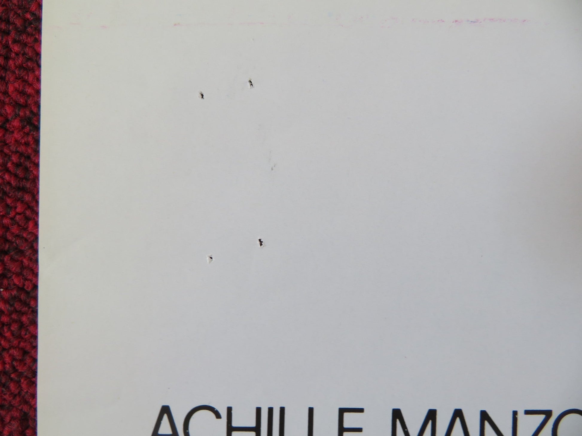 LA VISIONE DEL SABBA ITALIAN LOCANDINA POSTER BEATRICE DALLE DANIEL EZRALOW 1988 Rendezvous Cinema Movie posters