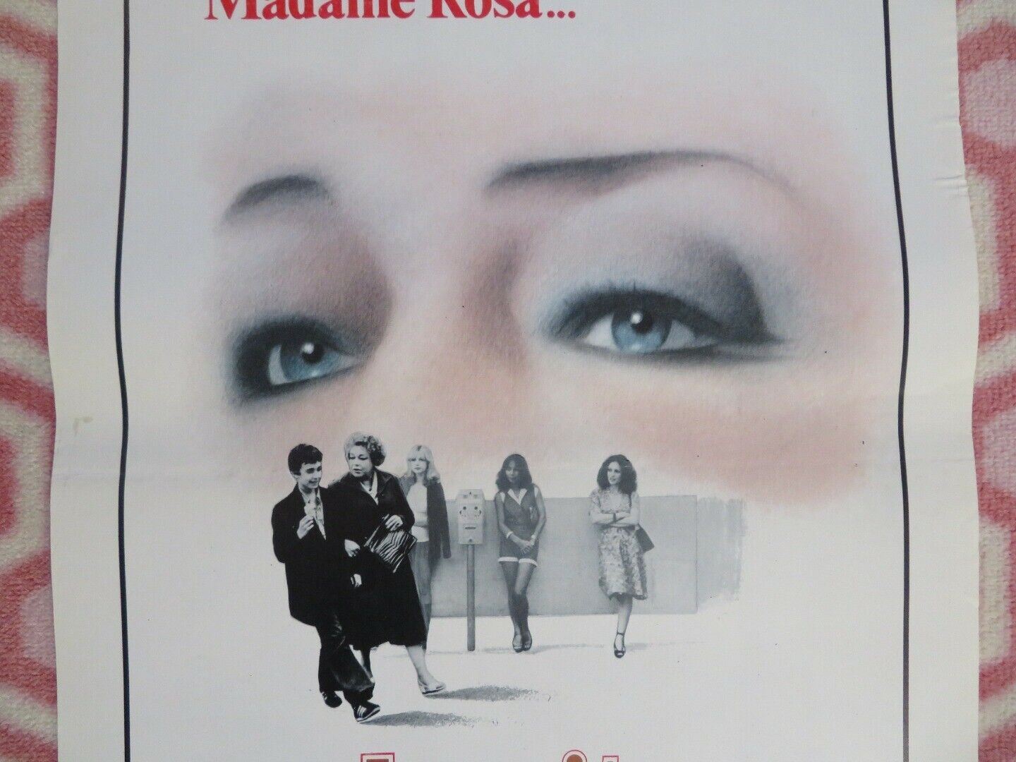 LA VITA DAVANTI A SE'/ Madame Rosa ITALIAN LOCANDINA (27.5"x13") POSTER 1976 Movie posters