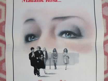 LA VITA DAVANTI A SE'/ Madame Rosa ITALIAN LOCANDINA (27.5"x13") POSTER 1976 Movie posters