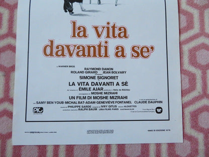 LA VITA DAVANTI A SE' / Madame Rosa ITALIAN LOCANDINA (27.5"x13") POSTER 1978 Movie posters
