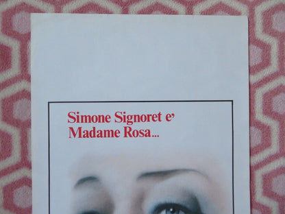 LA VITA DAVANTI A SE' / Madame Rosa ITALIAN LOCANDINA (27.5"x13") POSTER 1978 Movie posters