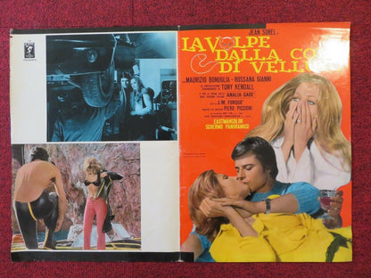 LA VOLPE DALLA CODA DI VELLUTO - B ITALIAN FOTOBUSTA POSTER ANALIA GADE Movie posters