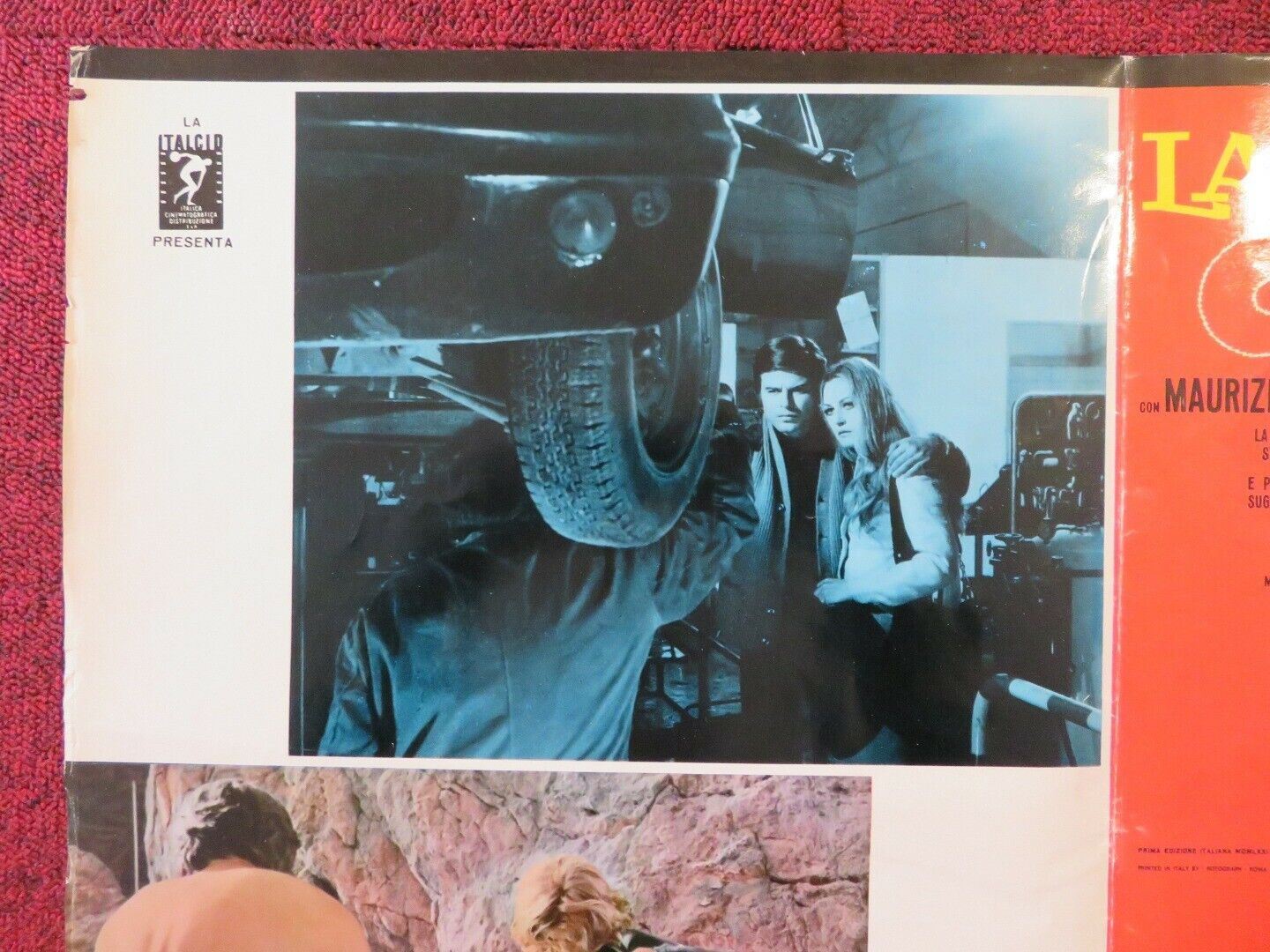 LA VOLPE DALLA CODA DI VELLUTO - B ITALIAN FOTOBUSTA POSTER ANALIA GADE Movie posters