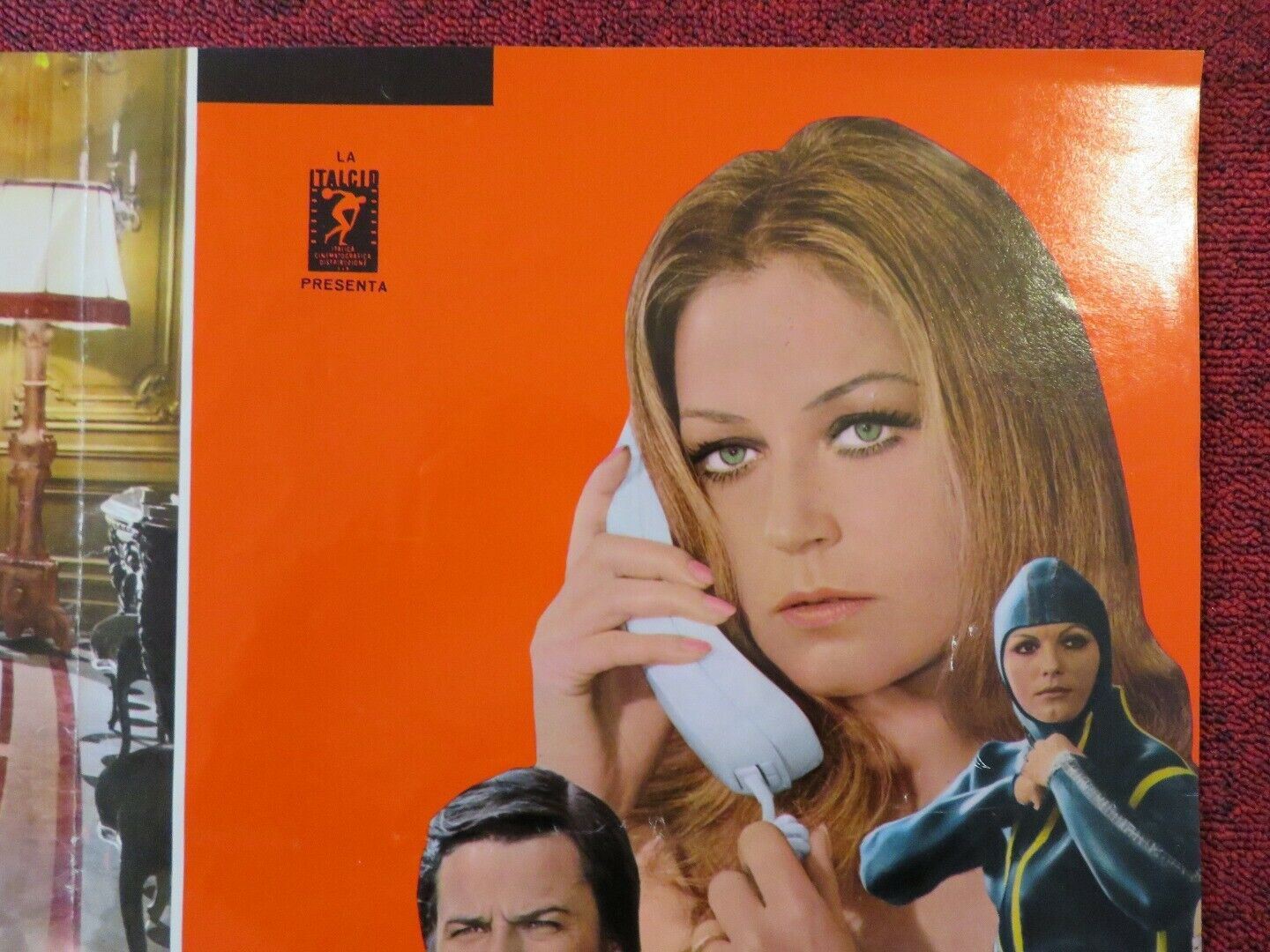 LA VOLPE DALLA CODA DI VELLUTO - C ITALIAN FOTOBUSTA POSTER JEAN SOREL Movie posters