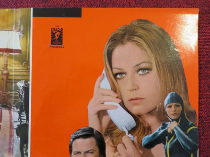 LA VOLPE DALLA CODA DI VELLUTO - C ITALIAN FOTOBUSTA POSTER JEAN SOREL Movie posters