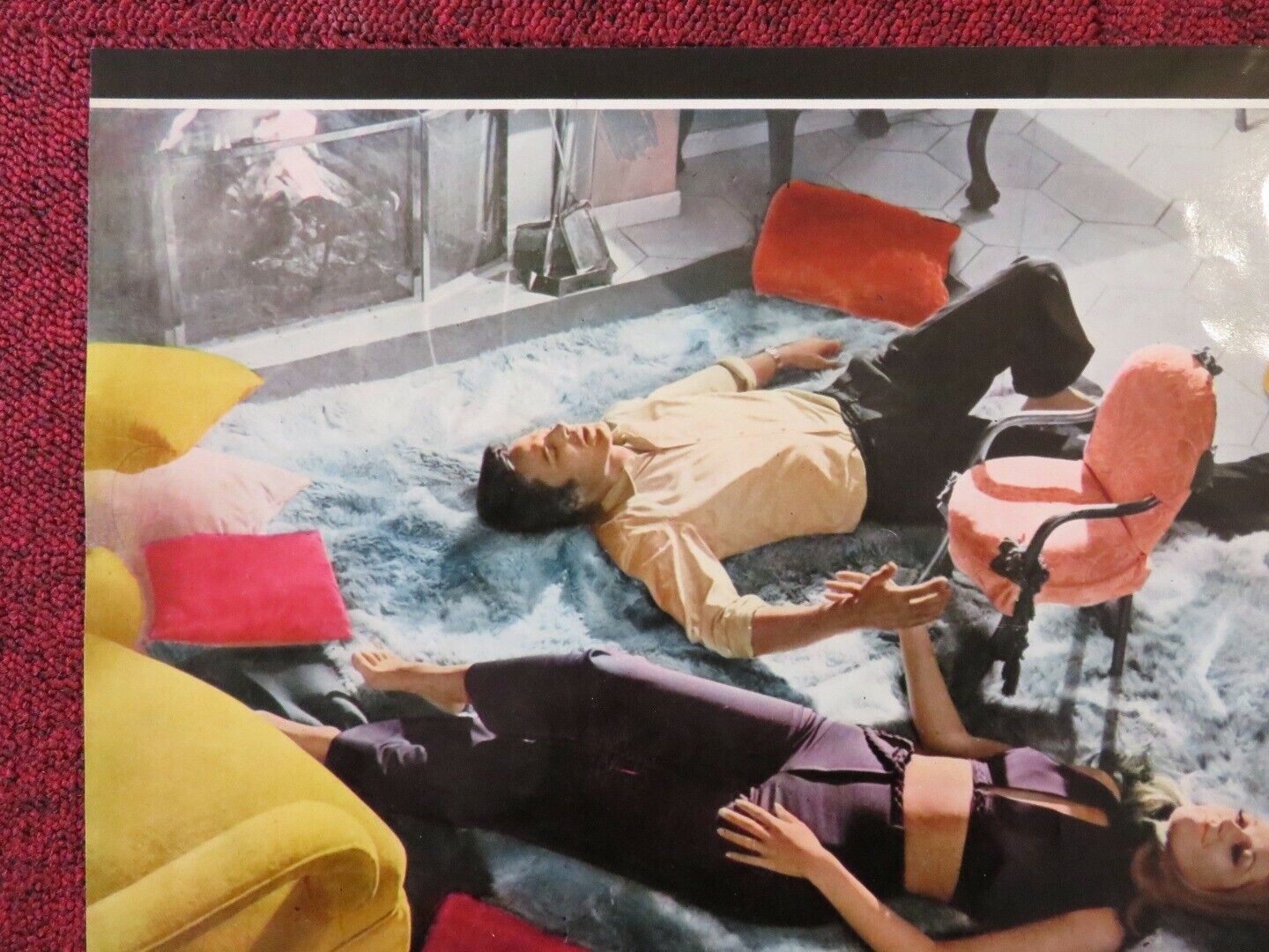 LA VOLPE DALLA CODA DI VELLUTO - D ITALIAN FOTOBUSTA POSTER JEAN SOREL - Rendezvous Cinema