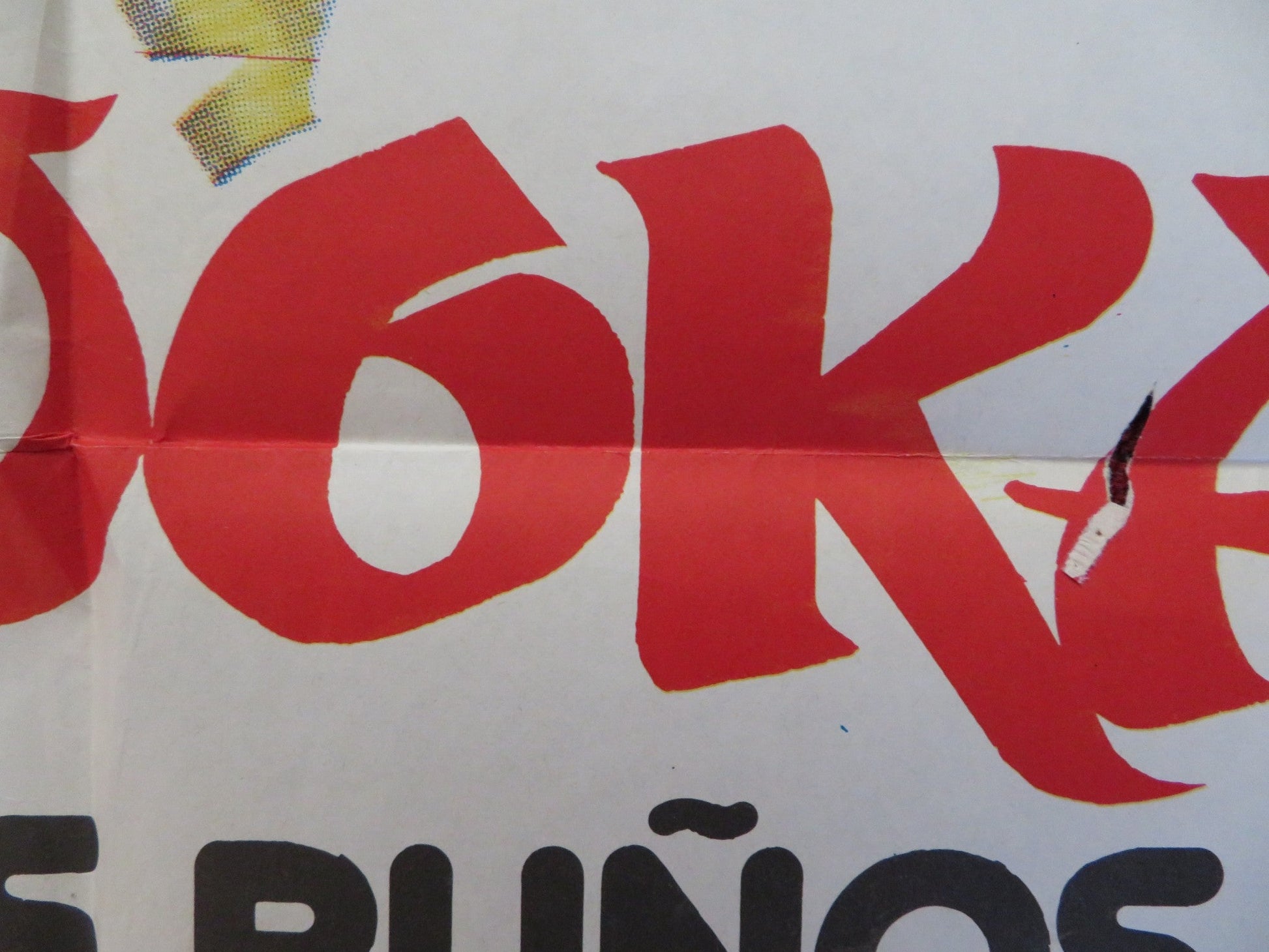 LA YUDOKA DE LOS PUNOS DE ORO FOLDED SPANISH POSTER POLLY LING - FENG 1979 Rendezvous Cinema Movie posters