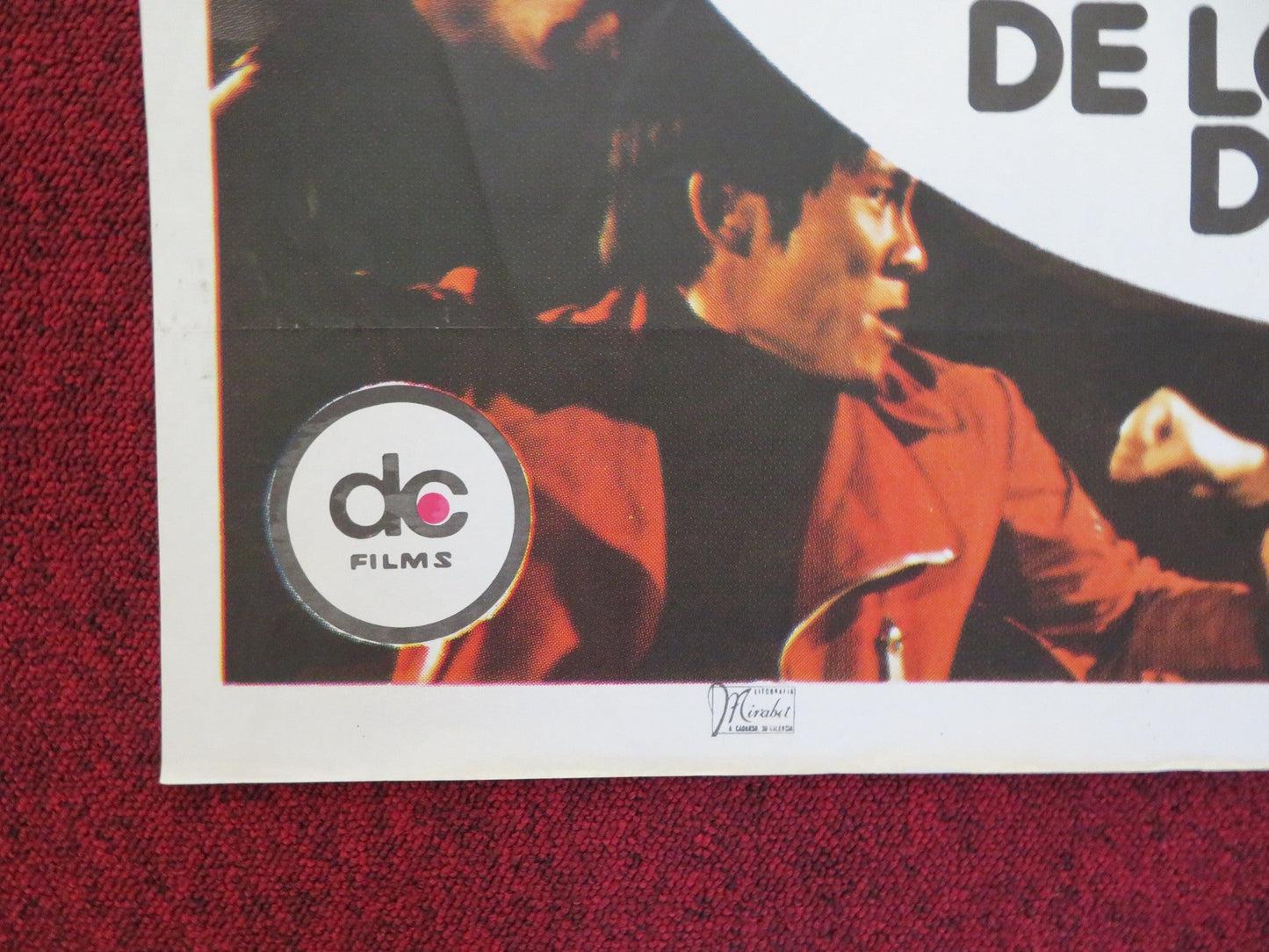 LA YUDOKA DE LOS PUNOS DE ORO FOLDED SPANISH POSTER POLLY LING - FENG 1979 Rendezvous Cinema Movie posters