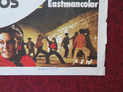 LA YUDOKA DE LOS PUNOS DE ORO FOLDED SPANISH POSTER POLLY LING - FENG 1979 Rendezvous Cinema Movie posters