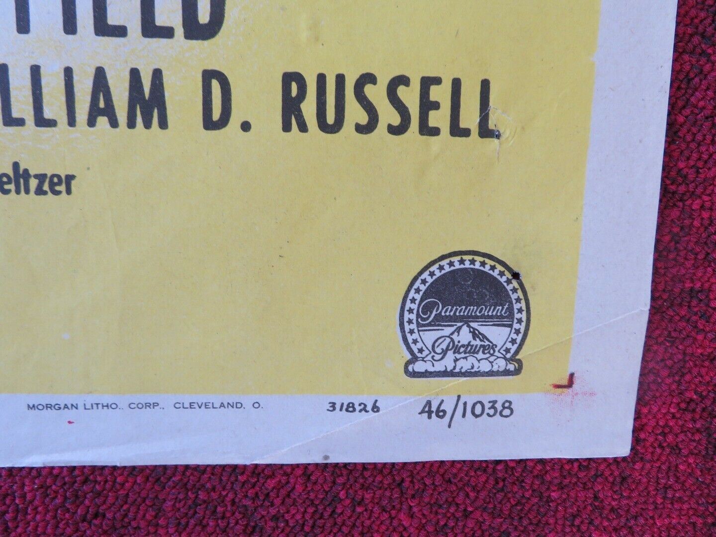 LADIES MAN FOLDED US ONE SHEET POSTER EDDIE BRACKEN CASS DALEY 1946 Movie posters