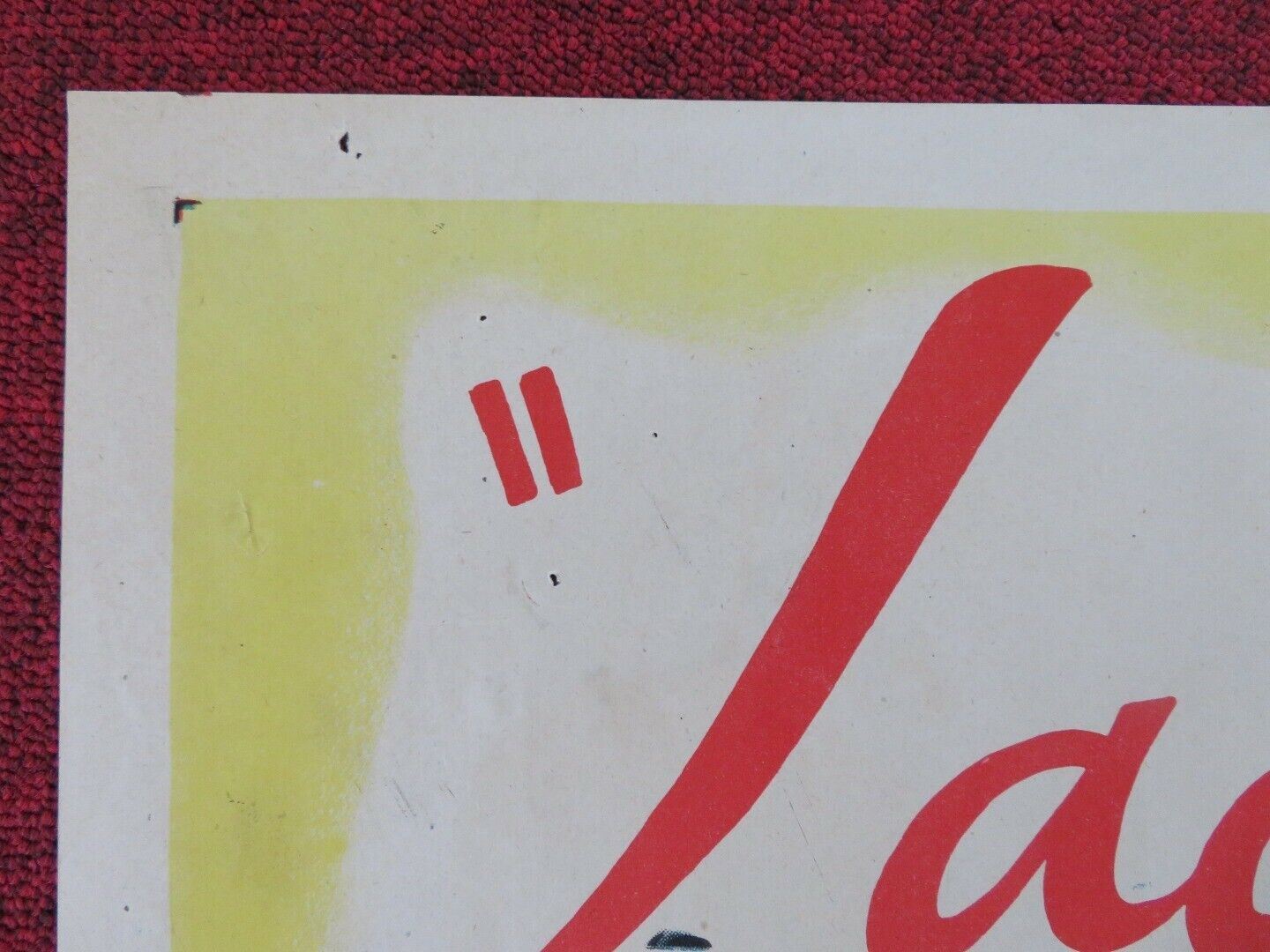 LADIES MAN FOLDED US ONE SHEET POSTER EDDIE BRACKEN CASS DALEY 1946 Movie posters