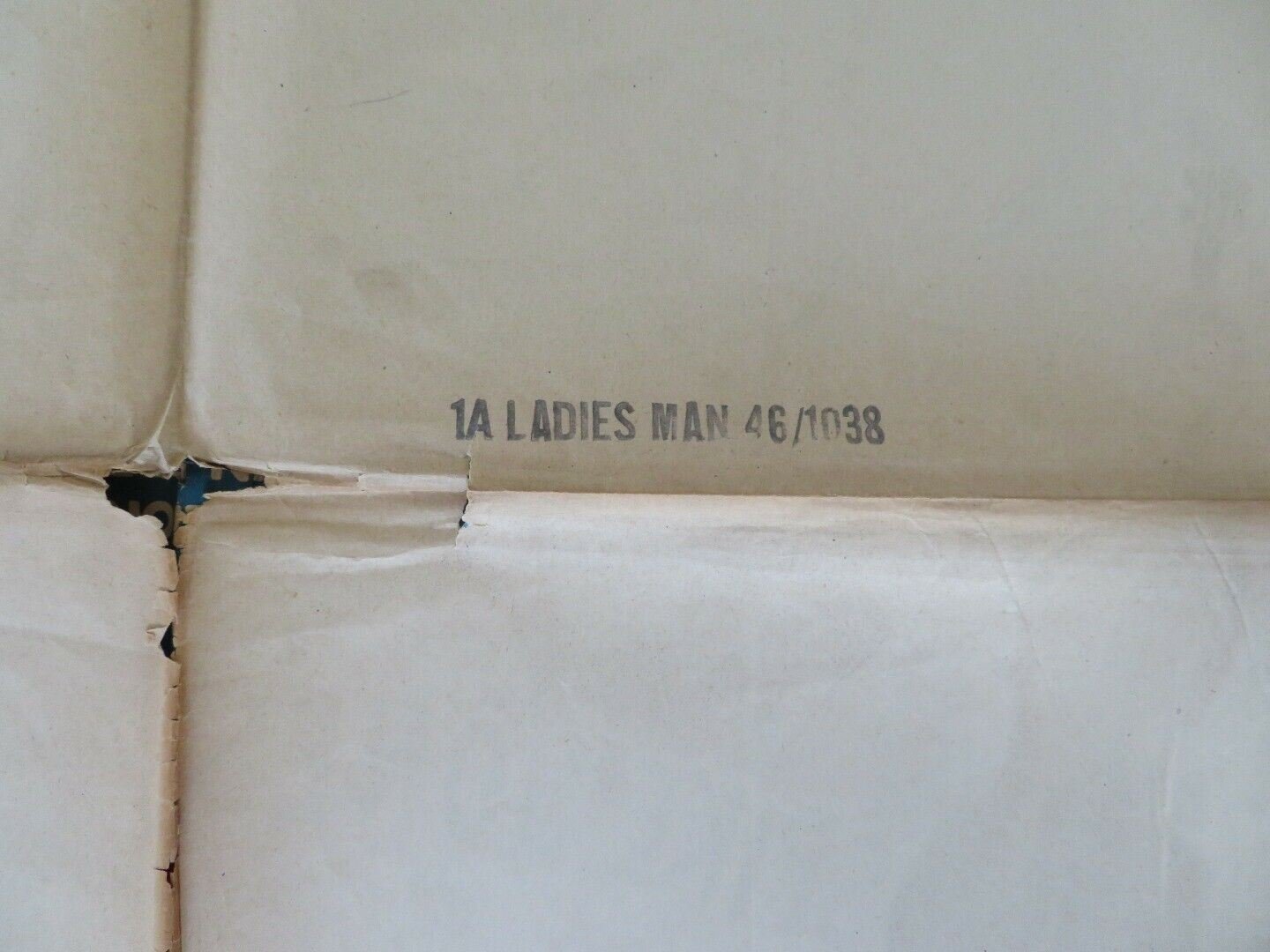 LADIES MAN FOLDED US ONE SHEET POSTER EDDIE BRACKEN CASS DALEY 1946 Movie posters