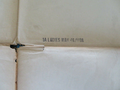 LADIES MAN FOLDED US ONE SHEET POSTER EDDIE BRACKEN CASS DALEY 1946 Movie posters