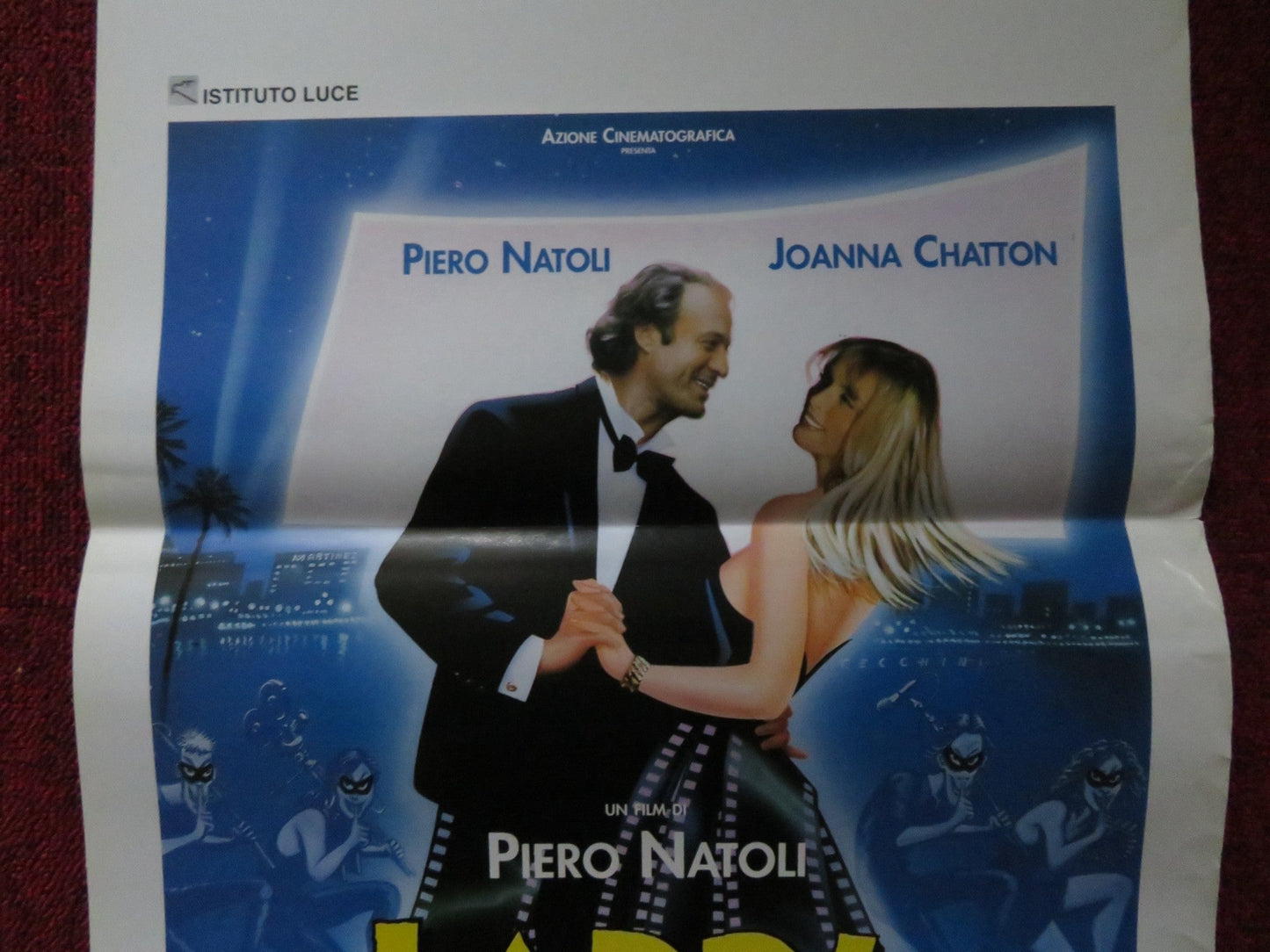 LADRI DI CINEMA ITALIAN LOCANDINA POSTER PIERO NATOLI JOANNA CHATTON 1994 Rendezvous Cinema Movie posters