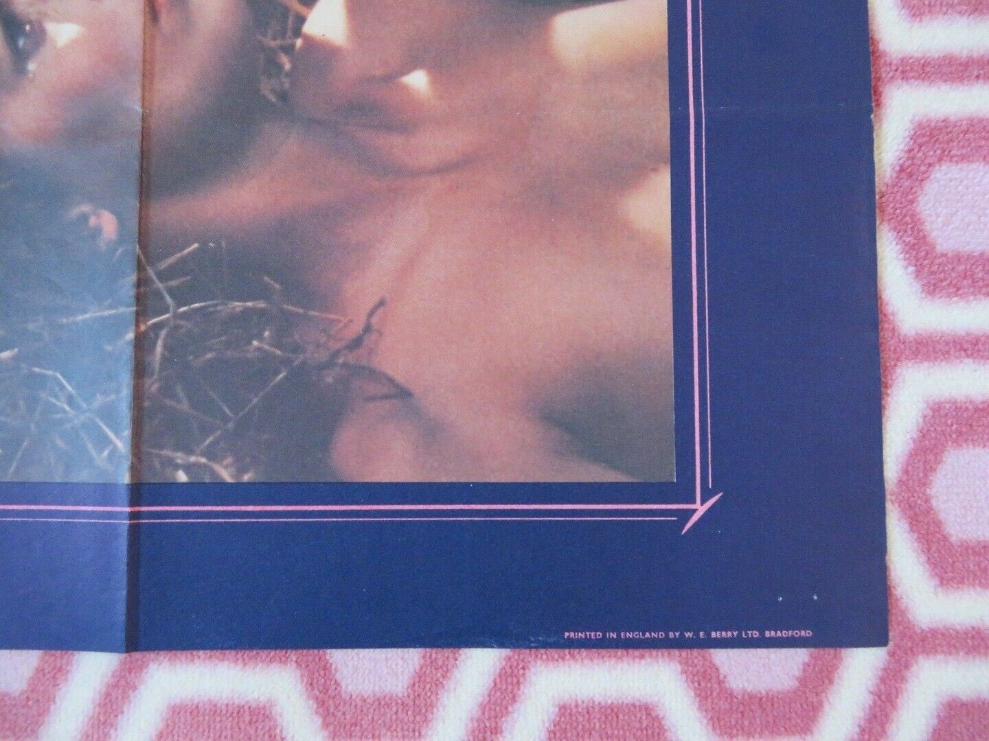 LADY CHATTERLEY'S LOVER BRITISH QUAD (30"x 40") POSTER SYLVIA KRISTEL 1981 Movie posters