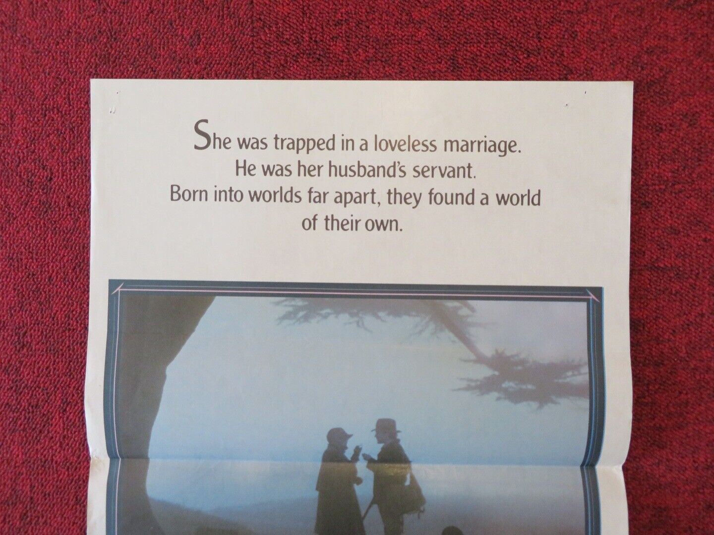 LADY CHATTERLEY'S LOVER FOLDED AUSTRALIAN DAYBILL POSTER Sylvia Kristel 1981 Movie posters